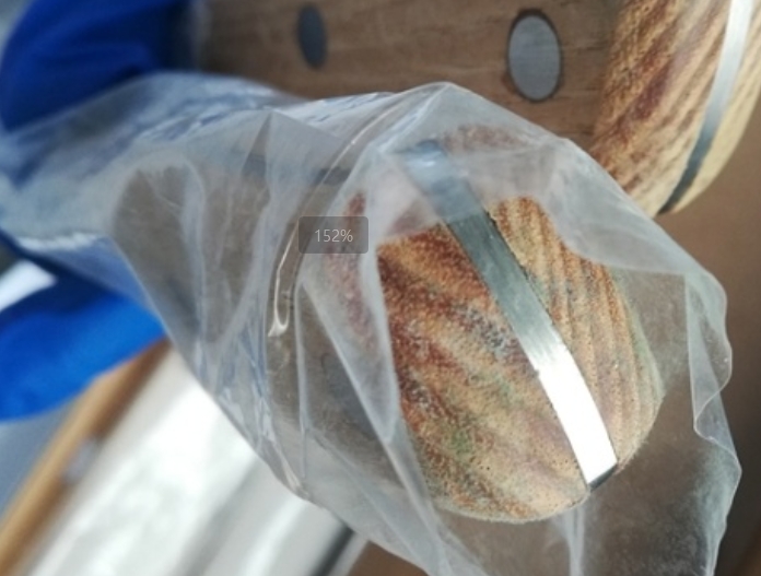刀柄發霉了